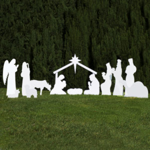 Full Nativity Silhouette Set