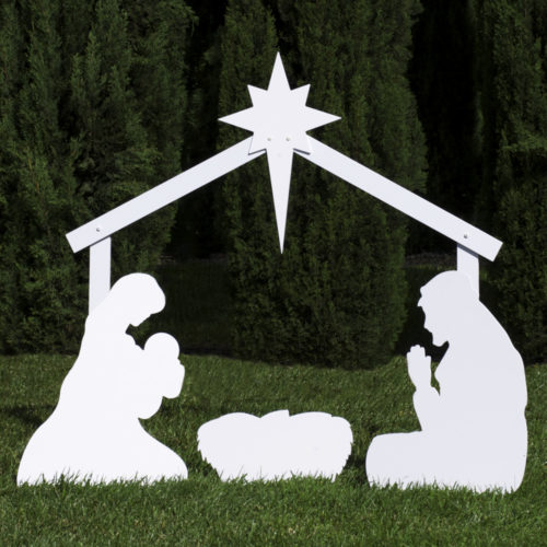 Classic Nativity Silhouette Set