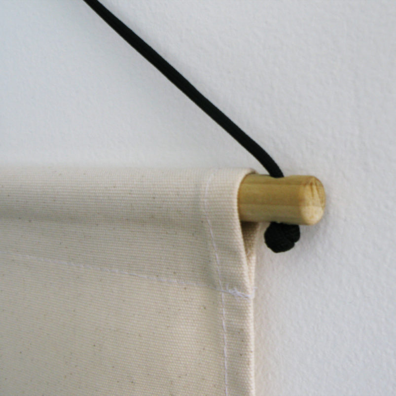 Hanging waterproof canvas canvas wall art banner