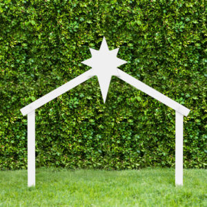 Outdoor Stable for Nativity Scene - Outdoor Nativity Store